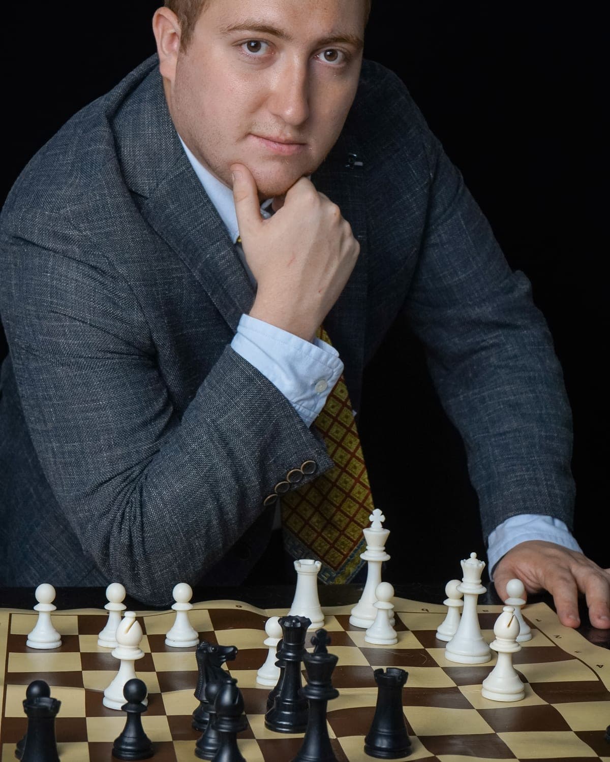 Francesco Ferraguti alla scacchiera